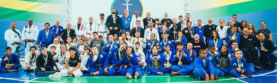 Atletas de Itaguaí brilham no Sul-Americano de Jiu-Jitsu Inclusivo