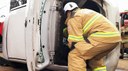 Defesa Civil de Itaguaí e Corpo de Bombeiros fazem simulação de acidente
