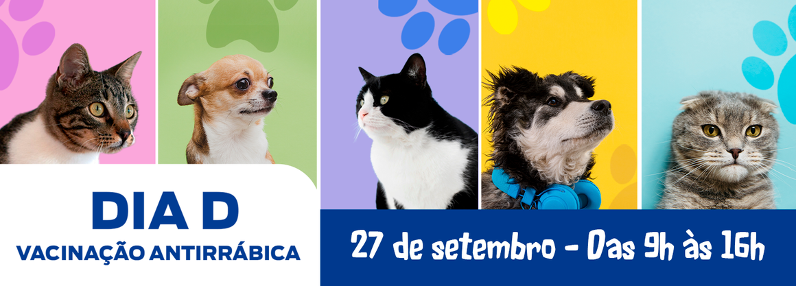 Dia D de Vacinação Antirrábica acontece em Itaguaí