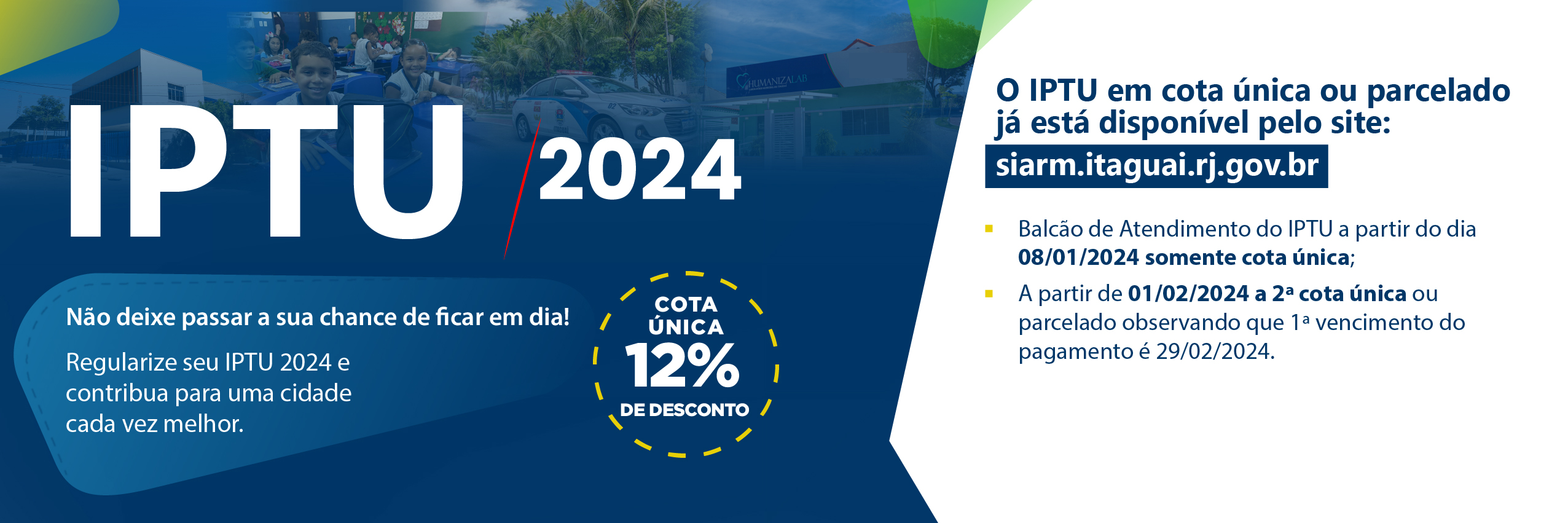 IPTU 2024 — Prefeitura de Itaguaí