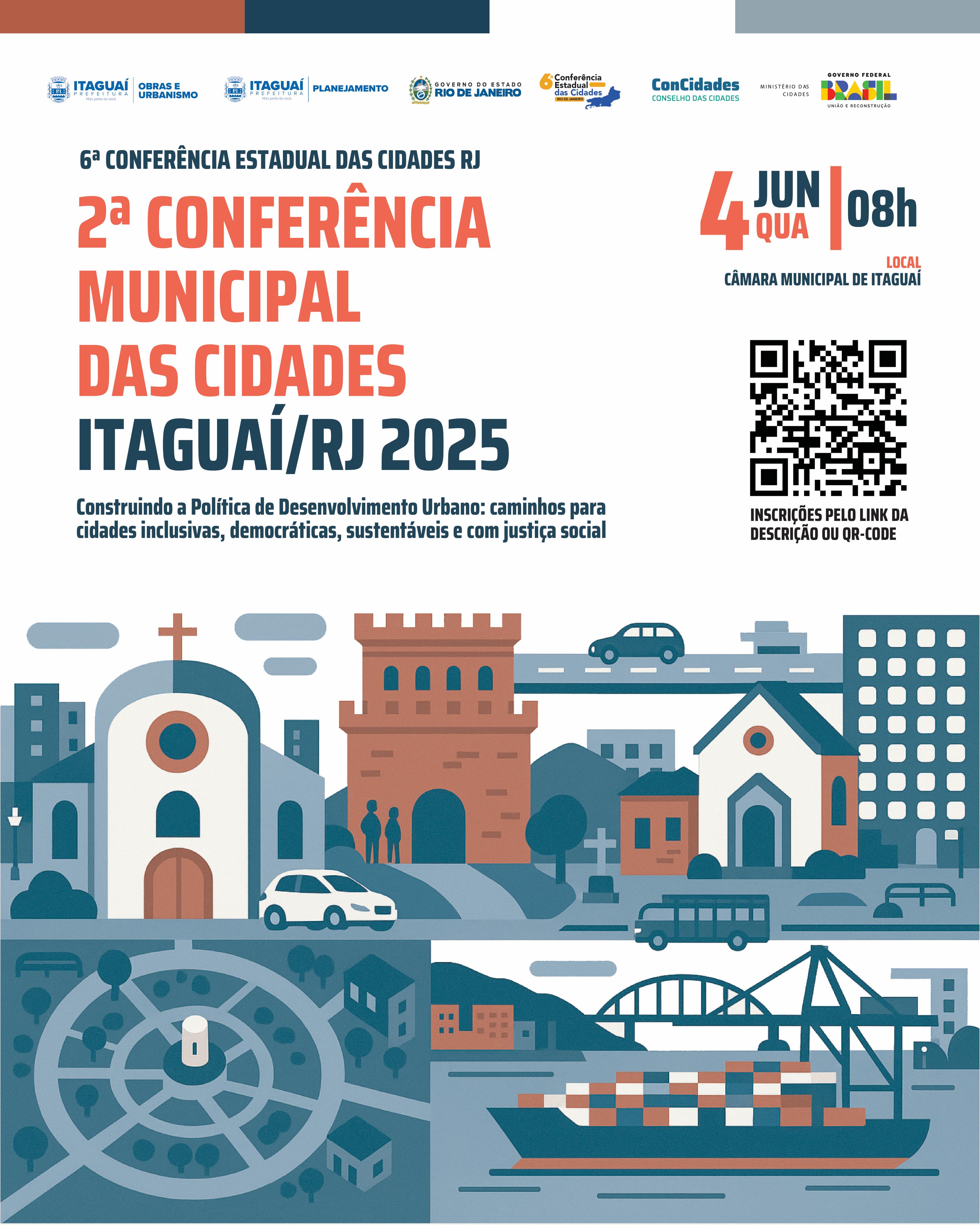 Itaguaí realiza 2ª Conferência Municipal para discutir políticas públicas urbanas