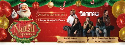Parque Municipal recebe shows do “Natal da Esperança”