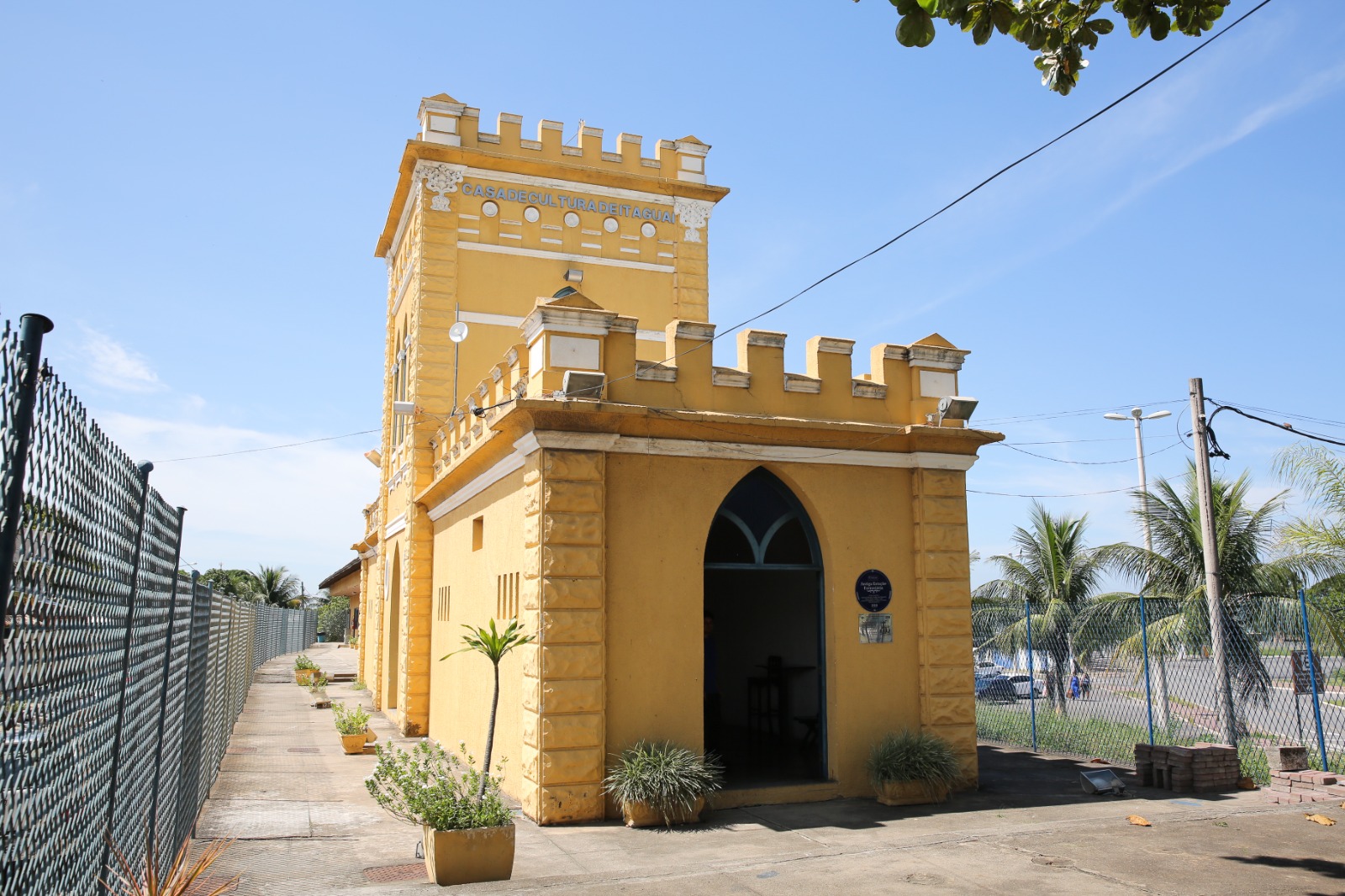 Casa de cultura de Itaguaí (Foto: Divulgação)