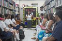 Sarau leva literatura e música à Casa de Cultura Sarau leva literatura e música à Casa de Cultura
