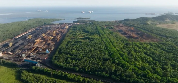 Área onde vai ficar o Porto do Meio: audiência pública serve para que cidadãos participem do processo de concessão de licença ambiental do empreendimento