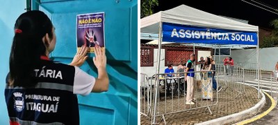 Secretarias da Mulher e Assistência Social atuam no Coroa Folia